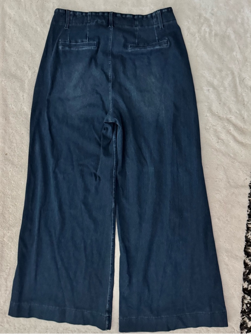 Halara Flex™ High Waisted Pockets Washed Casual Wide Leg Jeans - Picture 5 of 11